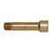 Micro 100 1/4-28 MALE X FEMALE EXTENSION STEEL 1.28"x.344"dia ALEMITE 40199 - alternate 2